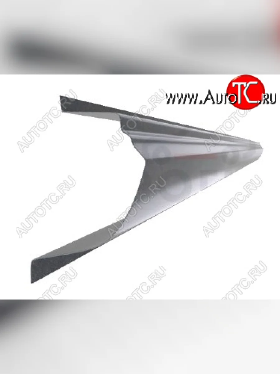 Левый металлический ремонтный порог (полнопрофильный, до уплотнителя) VSEPOROGI Toyota RAV4 CA20 3 дв. дорестайлинг (2000-2003)  в Самаре Самарской области