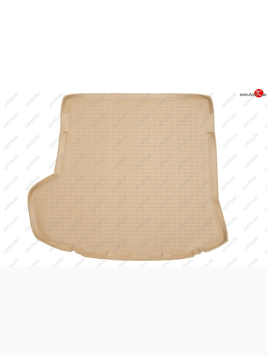 Коврик багажника Element (полиуретан) Toyota Corolla E140 седан рестайлинг (2009-2013) (Бежевый)  в Керчи Республика Крым