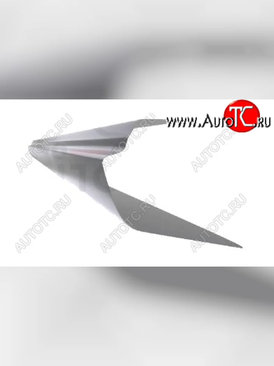 Правый металлический ремонтный порог (полнопрофильный, до уплотнителя) VSEPOROGI  Toyota Prius (2005-2011) XW20, XW30  в Самаре Самарской области