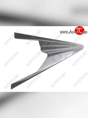 Левый металлический ремонтный порог (полнопрофильный, до уплотнителя) VSEPOROGI Toyota Vitz XP10 хэтчбэк 3 дв. дорестайлинг (1999-2001)