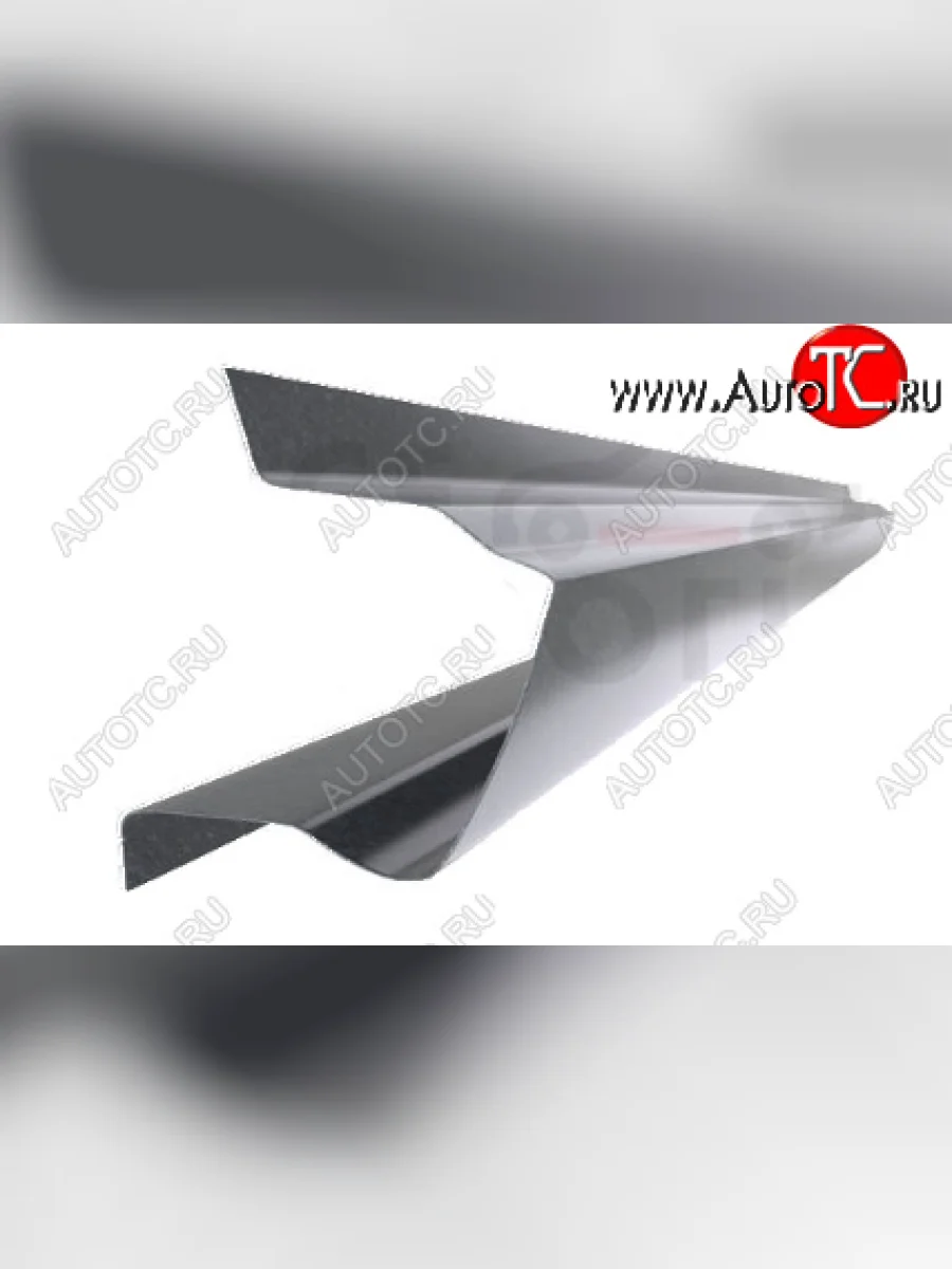 Левый металлический ремонтный порог (полнопрофильный, до уплотнителя) VSEPOROGI Audi A6 C6 дорестайлинг, универсал (2004-2008)  с доставкой в г. Керчь