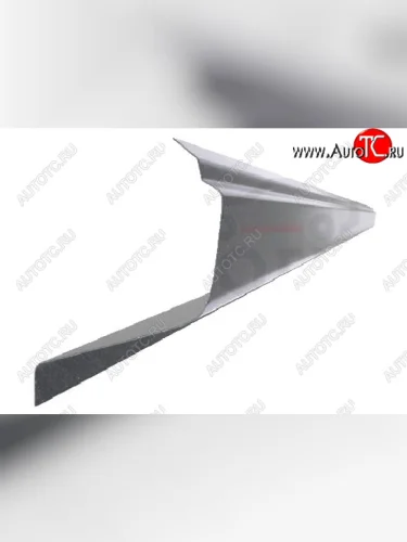 Левый металлический ремонтный порог (полнопрофильный, до уплотнителя) VSEPOROGI Toyota Rush J200 дорестайлинг (2006-2008)