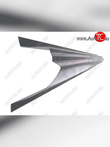 Левый металлический ремонтный порог (полнопрофильный, до уплотнителя) VSEPOROGI Toyota Platz рестайлинг (2002-2005)