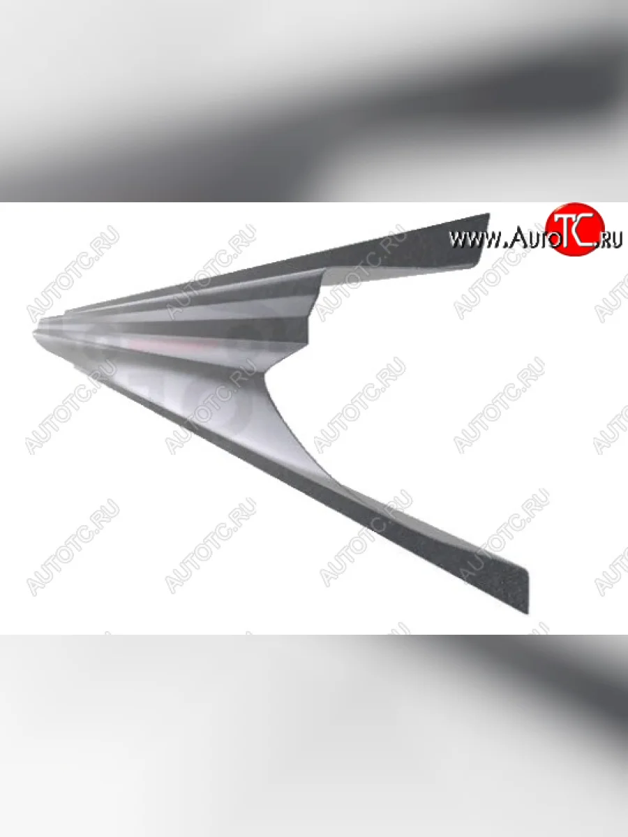 Правый металлический ремонтный порог (полнопрофильный, до уплотнителя) VSEPOROGI Toyota Platz рестайлинг (2002-2005)  в Керчи Республика Крым