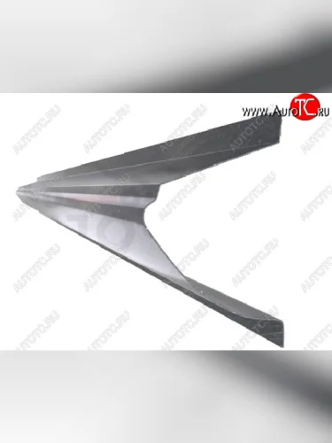 Правый металлический ремонтный порог (полнопрофильный, до уплотнителя) VSEPOROGI Renault Master  FD (2003-2010) фургон рестайлинг