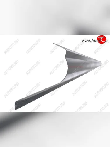 Левый металлический ремонтный порог (полнопрофильный, до уплотнителя) VSEPOROGI Nissan Sunny  N14 (1990-1998)