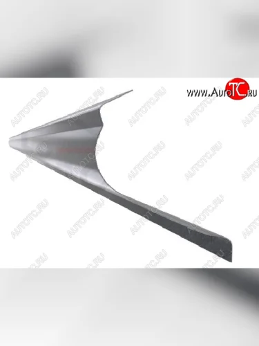 Правый металлический ремонтный порог (полнопрофильный, до уплотнителя) VSEPOROGI Nissan Sunny  N14 (1990-1998)