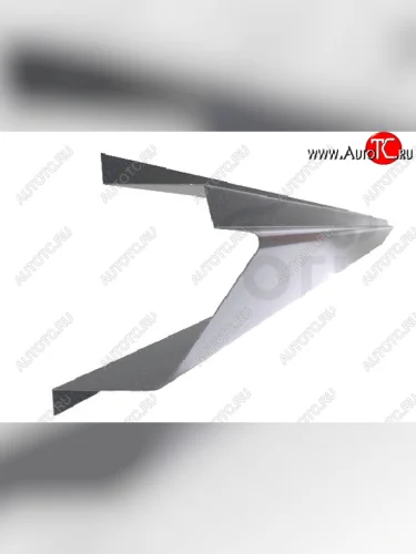 Левый металлический ремонтный порог (полнопрофильный, до уплотнителя) VSEPOROGI Nissan Cedric (1999-2004)