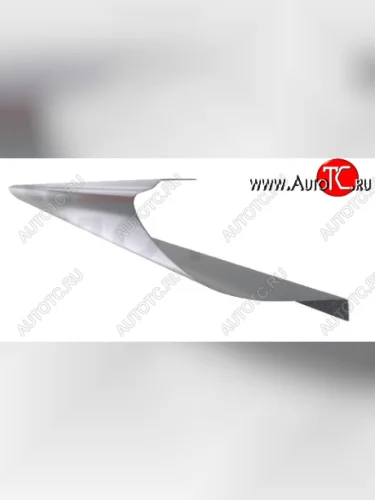 Правый металлический ремонтный порог (полнопрофильный, до уплотнителя) VSEPOROGI Mitsubishi Lancer 7 седан (1991-1995)