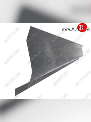 Левый металлический ремонтный порог (полнопрофильный, до уплотнителя) VSEPOROGI Mitsubishi Delica (1986-1999)