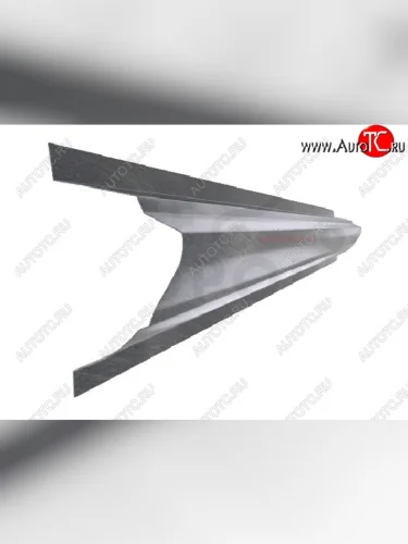 Левый металлический ремонтный порог (полнопрофильный, до уплотнителя) VSEPOROGI Mercedes-Benz Vito W639 дорестайлинг (2003-2010)