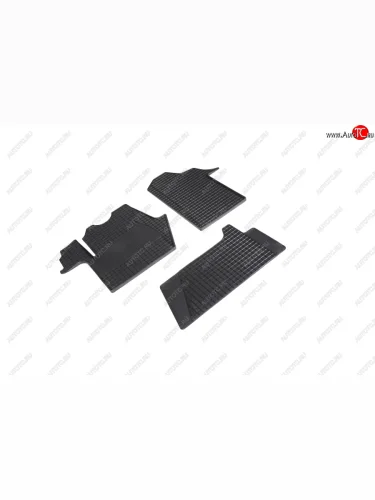 Коврики в салон SeiNtex Cетка (резина) Renault Master  FV,JV (2014-2025) фургон 1-ый рестайлинг, фургон 2-ой рестайлинг