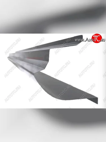 Правый металлический ремонтный порог (полнопрофильный, до уплотнителя) VSEPOROGI Mazda 323 BA дорестайлинг седан (1994-1996)