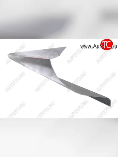 Правый металлический ремонтный порог (полнопрофильный, до уплотнителя) VSEPOROGI Mazda 323 BW рестайлинг седан (1989-1993)