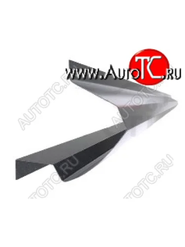 Левый металлический ремонтный порог (полнопрофильный, до уплотнителя) VSEPOROGI Audi A3 8P1 хэтчбэк 3 дв. дорестайлинг (2003-2005)