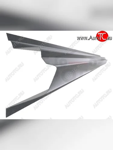 Левый металлический ремонтный порог (полнопрофильный, до уплотнителя) VSEPOROGI Ford Escort  ANL (1992-2000) 1-ый рестайлинг универсал, 2-ой рестайлинг универсал