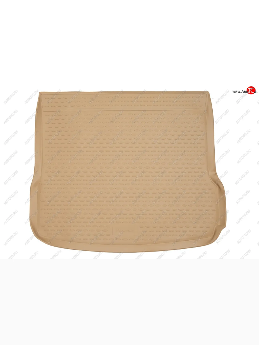 Коврик багажника Element (полиуретан) Audi Q5 8R дорестайлинг (2008-2012) (Бежевый)  с доставкой в г. Керчь