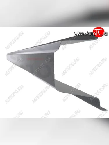 Правый металлический ремонтный порог (полнопрофильный, до уплотнителя) VSEPOROGI HUMMER H3 (2005-2010)