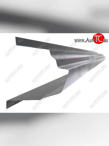 Левый металлический ремонтный порог (полнопрофильный, до уплотнителя) VSEPOROGI Honda Stream 2 RN6,RN7, RN8, RN9 дорестайлинг (2006-2009)