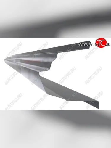 Правый металлический ремонтный порог (полнопрофильный, до уплотнителя) VSEPOROGI Honda Stream 2 RN6,RN7, RN8, RN9 дорестайлинг (2006-2009)