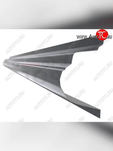 Правый металлический ремонтный порог (полнопрофильный, до уплотнителя) VSEPOROGI Jeep Liberty KK (2007-2013)