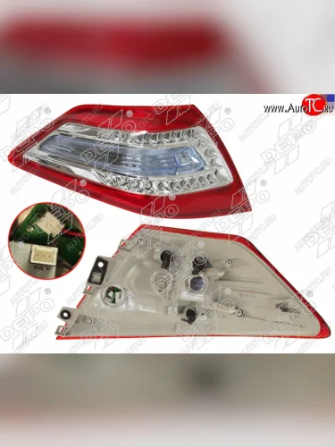 Левый задний фонарь DEPO Nissan Teana  2 J32 (2011-2014) рестайлинг