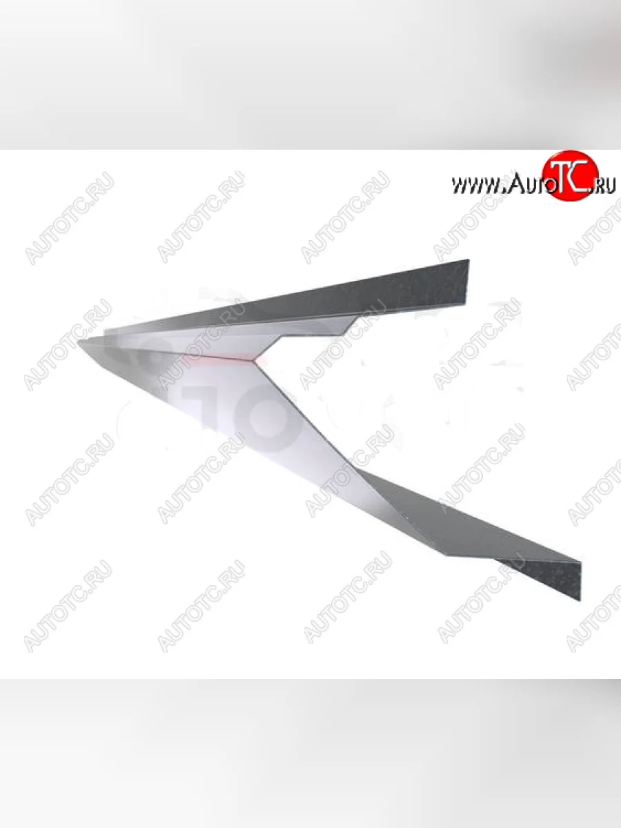 Правый металлический ремонтный порог (полнопрофильный, до уплотнителя) VSEPOROGI Volkswagen Scirocco  дорестайлинг (1973-1977)  в Самаре Самарской области