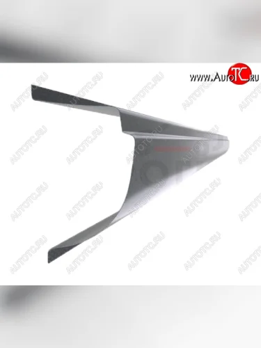 Левый металлический ремонтный порог (полнопрофильный, до уплотнителя) VSEPOROGI ГАЗ 3111 (1999-2002)