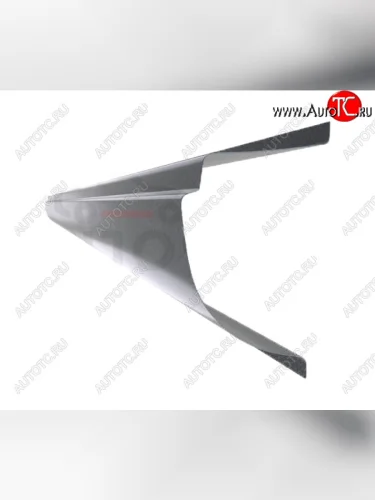 Правый металлический ремонтный порог (полнопрофильный, до уплотнителя) VSEPOROGI ГАЗ 3111 (1999-2002)