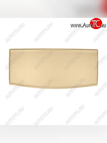 Коврик багажника Norplast Unidec (разложенный 3 ряд) (Бежевый) Cadillac Escalade GMT 1XX   (2020-2022)