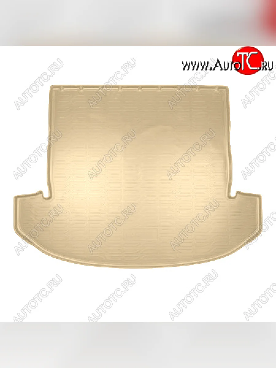 Коврик багажника Norplast Unidec (сложенный 3 ряд) Chery Tiggo 8 (T18) дорестайлинг (2018-2022) (Бежевый)  с доставкой в г. Пермь