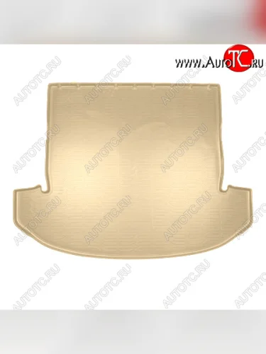 Коврик багажника Norplast Unidec (сложенный 3 ряд) (Бежевый) Chery Tiggo 8 PRO (2021-2025)