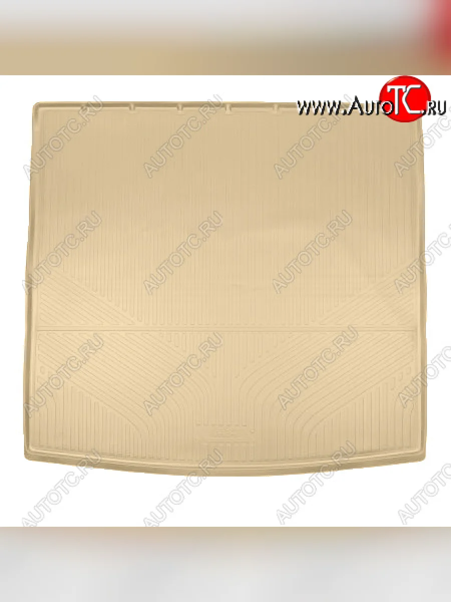 Коврик багажника Norplast Unidec (сложенный 3 ряд) Chevrolet Tahoe GMT T1XX   (2019-2022) (Бежевый)  в Воронеже Воронежской области