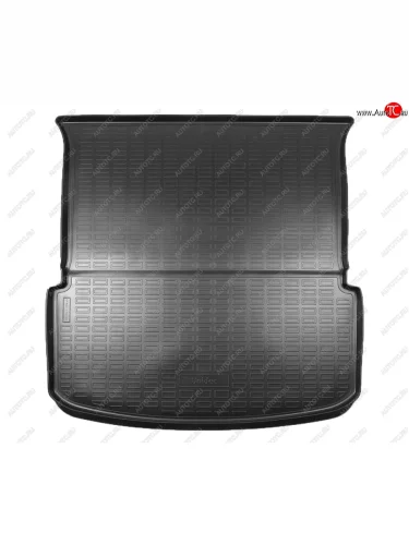 Коврик багажника Norplast Unidec (сложенный 3 ряд) (черный) EXEED VX дорестайлинг (2020-2023)