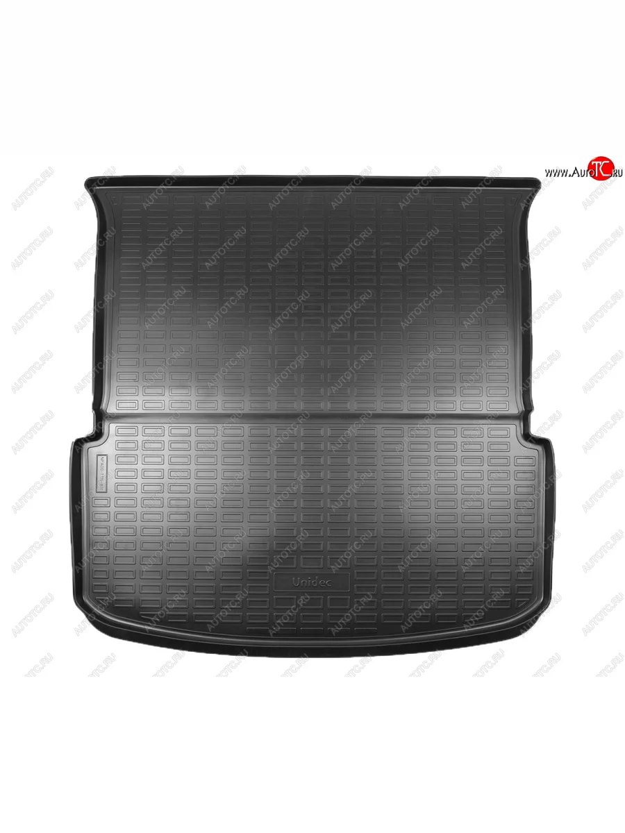 Коврик багажника Norplast Unidec (сложенный 3 ряд) EXEED VX дорестайлинг (2020-2023) (черный)  в Воронеже Воронежской области