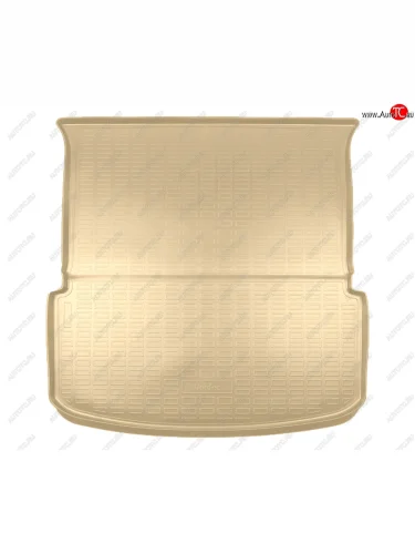 Коврик багажника Norplast Unidec (сложенный 3 ряд) (бежевый) EXEED VX дорестайлинг (2020-2023)