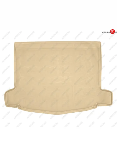 Коврик багажника Norplast Unidec (бежевый) Honda Civic FK2 хэтчбэк 5 дв. (2011-2016)