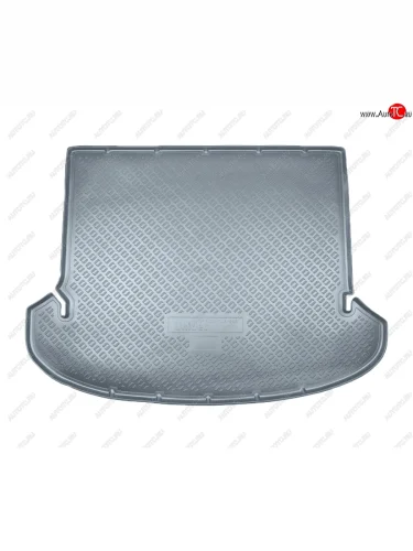 Коврик багажника Norplast Unidec (7 мест, сложенный 3 ряд) (серый) KIA Sorento XM дорестайлинг (2009-2012)