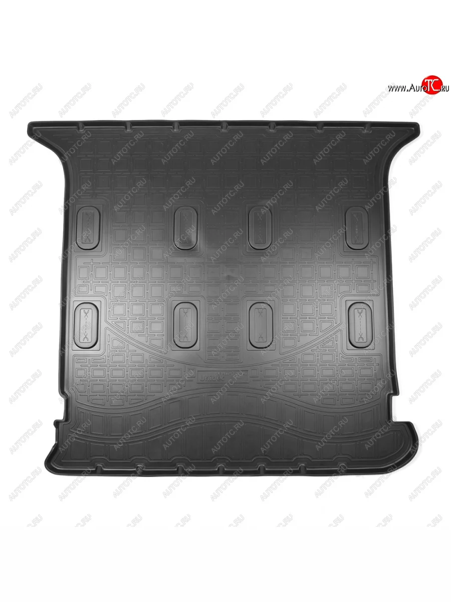 Коврик багажника Norplast Unidec (5 мест) Seat Alhambra 7M рестайлинг (2000-2010) (черный)  в Перми Пермском крае