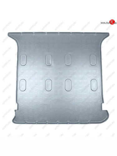 Коврик багажника Norplast Unidec (5 мест) (серый) Seat Alhambra 7M рестайлинг (2000-2010)