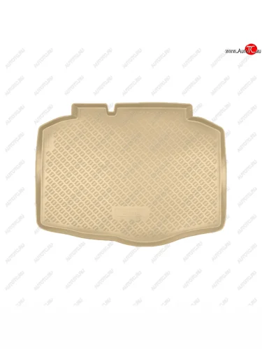 Коврик багажника Norplast Unidec (бежевый) Seat Ibiza KJ хэтчбэк 5 дв. дорестайлинг (2017-2021)