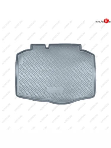 Коврик багажника Norplast Unidec (серый) Seat Ibiza KJ хэтчбэк 5 дв. дорестайлинг (2017-2021)