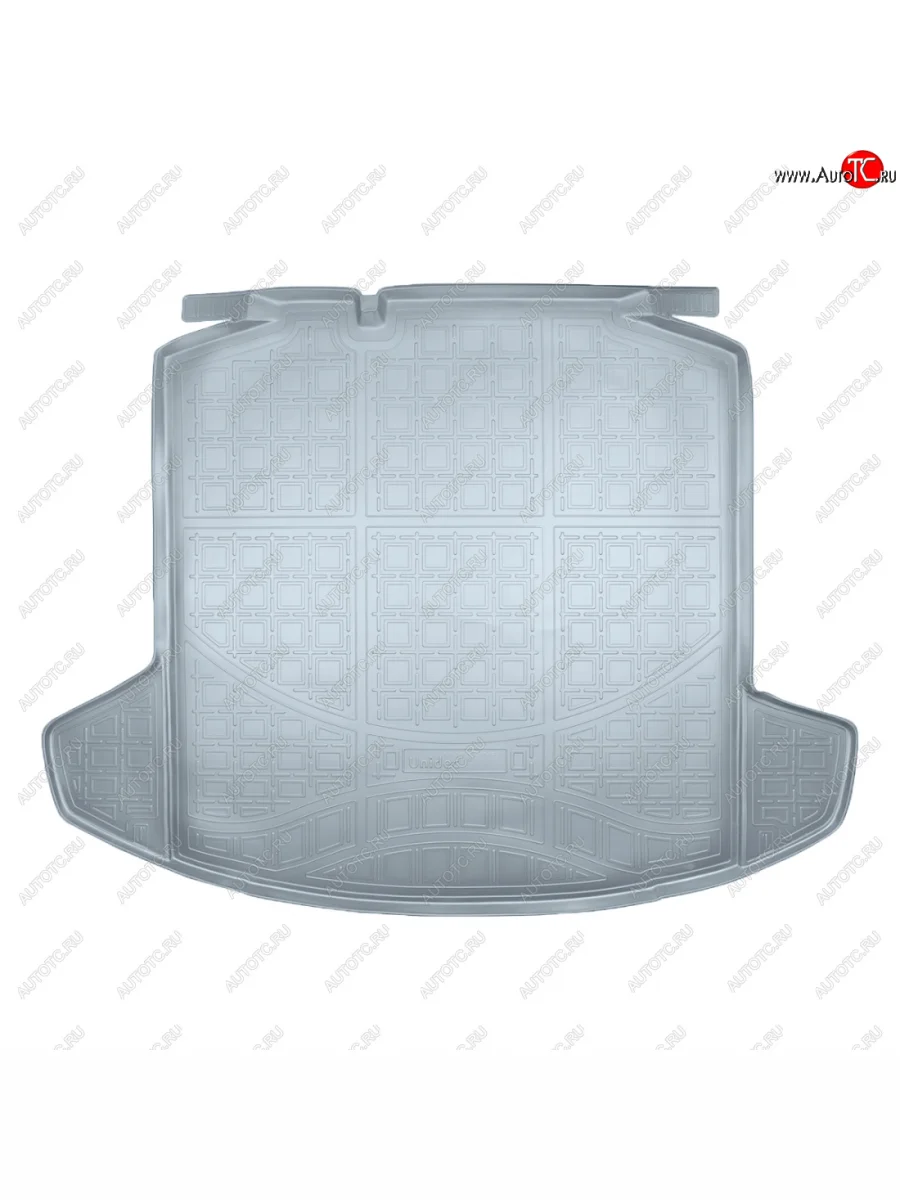 Коврик багажника Norplast Unidec Skoda Rapid MK2 хэтчбэк 5 дв. рестайлинг (2019-2024) (серый)  в Керчи Республика Крым