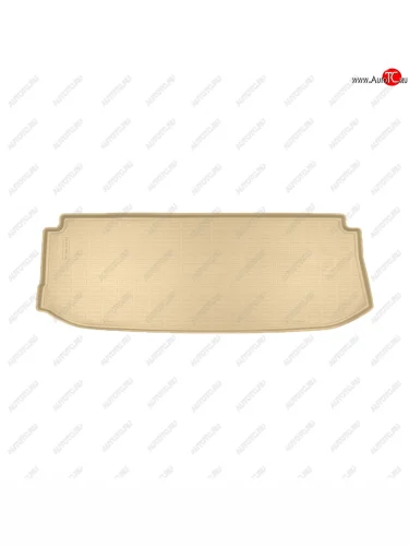 Коврик багажника Norplast Unidec (разложенный 3 ряд) (бежевый) Toyota Highlander XU70 (2020-2025)