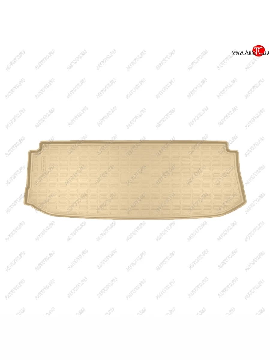 Коврик багажника Norplast Unidec (разложенный 3 ряд) Toyota Highlander XU70 (2020-2025) (бежевый)  в Керчи Республика Крым