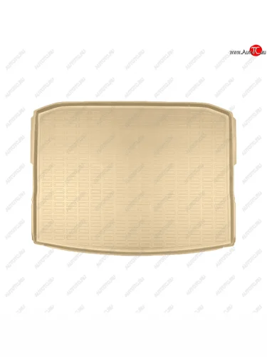 Коврик багажника Norplast Unidec (монопривод) (бежевый) Volkswagen Taos (2020-2022)