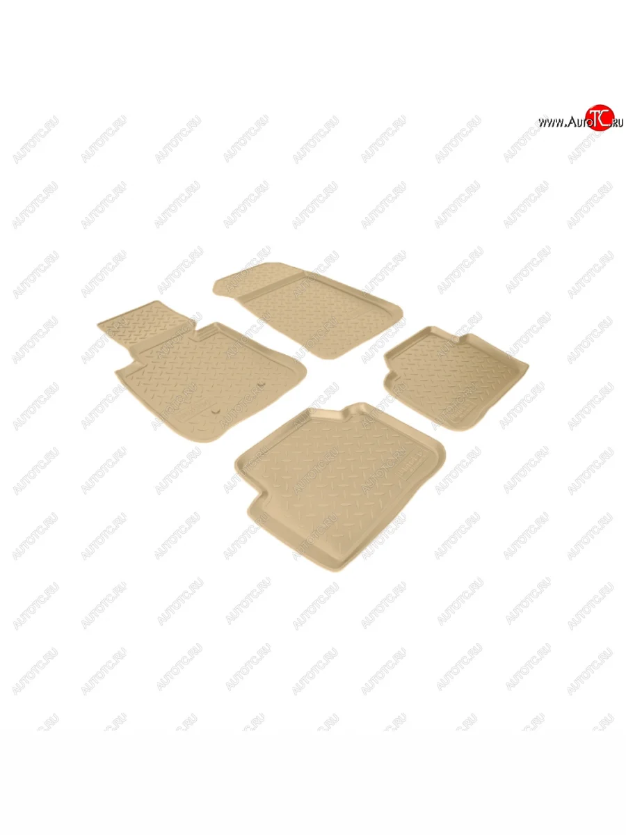 Коврики салона Norplast Unidec  BMW 3 серия (2008-2012) E90 (бежевые)  в Самаре Самарской области