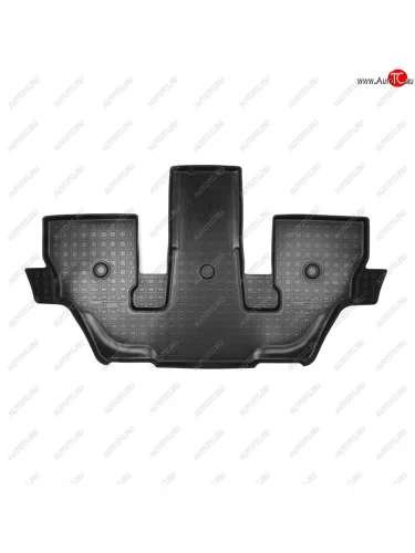 Коврик багажника Norplast Unidec (3 ряд 6-ти местная версия) (черный) BMW X7 G07 (2018-2022)