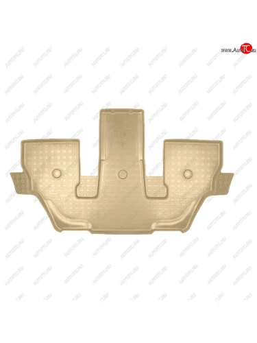 Коврик багажника Norplast Unidec (3 ряд 6-ти местная версия) (бежевый) BMW X7 G07 (2018-2022)