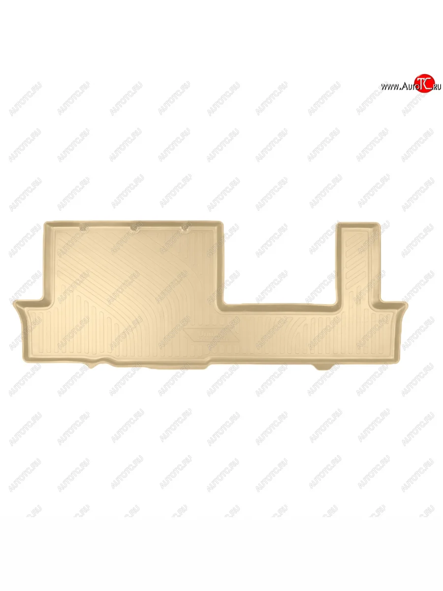 Коврики салона Norplast Unidec (3 ряд 8 мест) Cadillac Escalade GMT 1XX   (2020-2022) (бежевый)  в Керчи Республика Крым